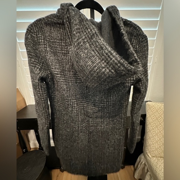 Thakoon | Wool Blend Hooded Coat - Picture 3 of 5